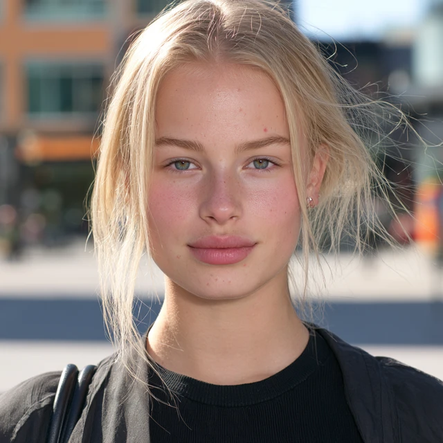 Saved character portrait with blonde hair